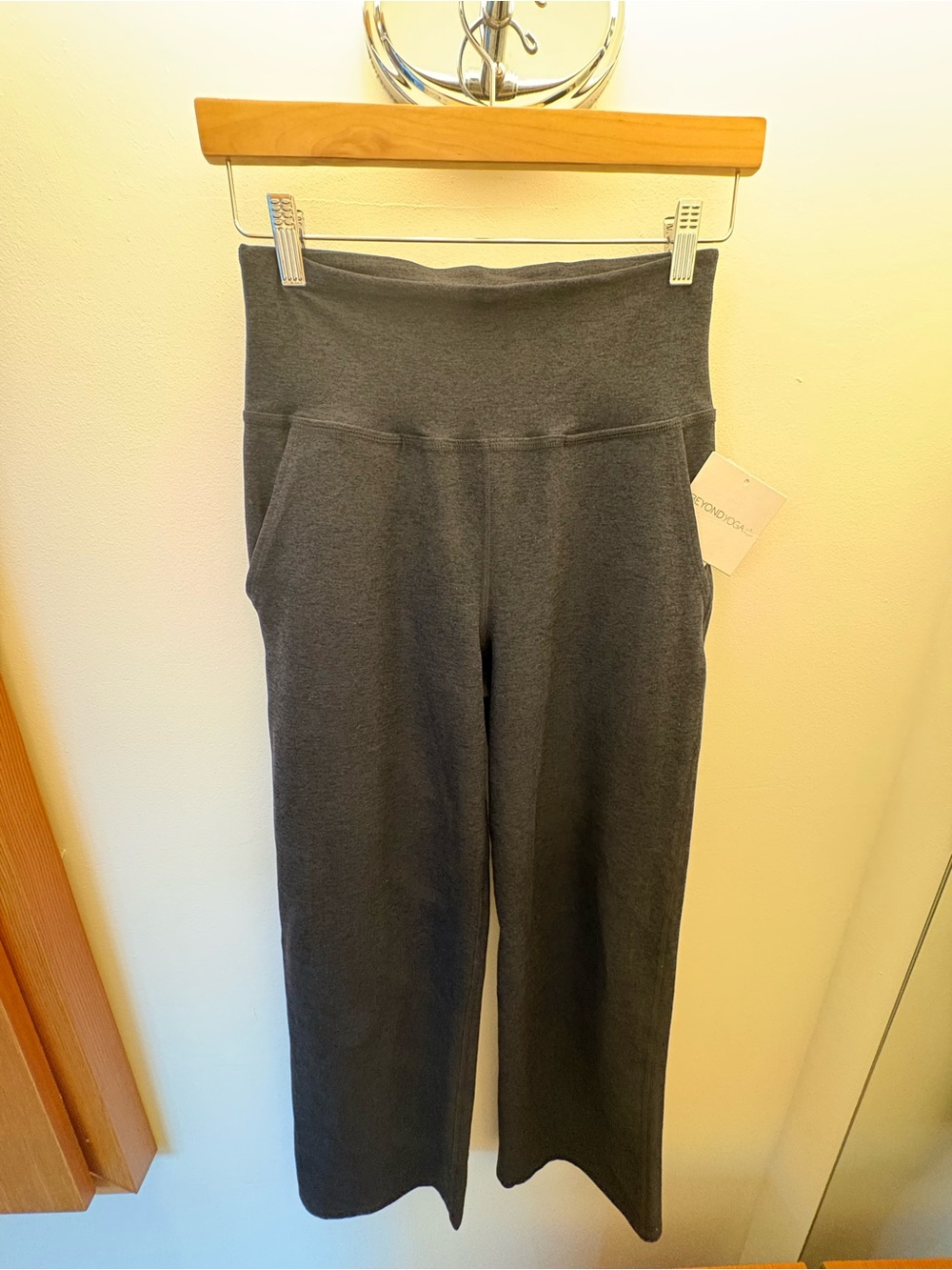 Beyond Yoga Spacedye Laid Back Wide Leg Pant — Darkest Night